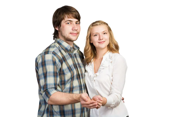 Junges glückliches Paar — Stockfoto