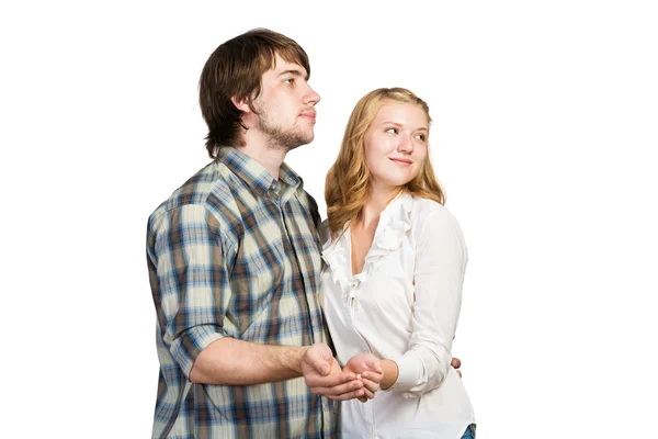 Young happy couple — Stock Photo, Image