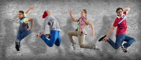 Hip hop dansers — Stockfoto