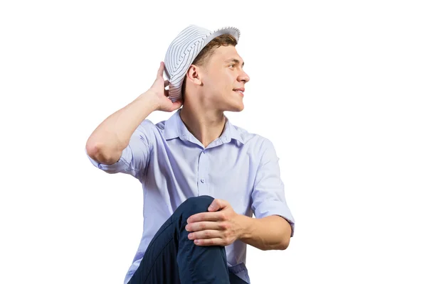 Young Thoughtful guy — Stock Photo, Image