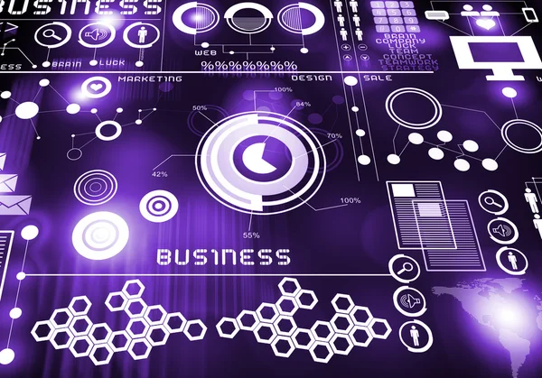 Innovative technologies digital business — Stock Photo, Image