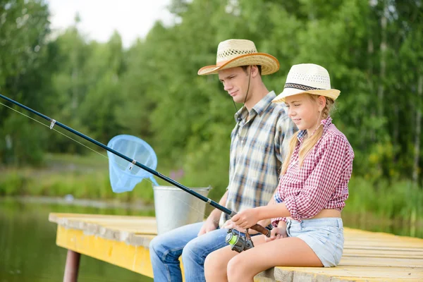 Sommar fiske — Stockfoto