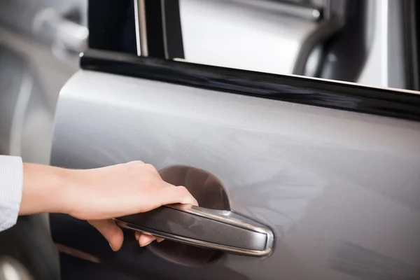 Car door handle — Stock Photo, Image