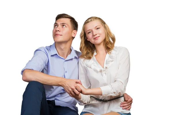 Young happy couple — Stock Photo, Image