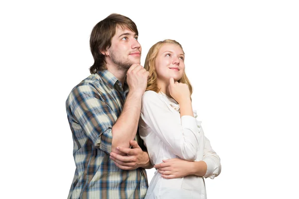 Pareja feliz joven — Foto de Stock