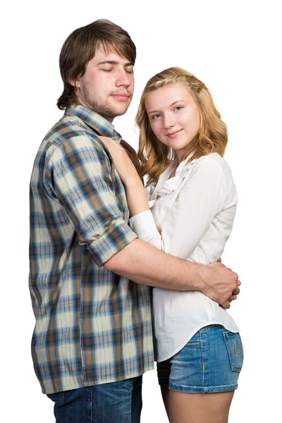 Young happy couple — Stock Photo, Image