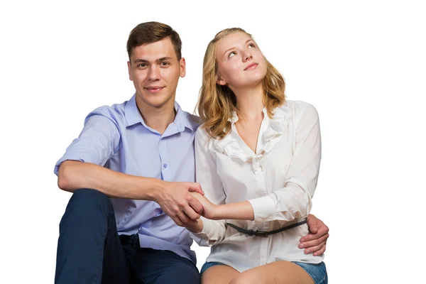 Young happy couple — Stock Photo, Image