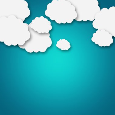 Hava karikatür bulutlar