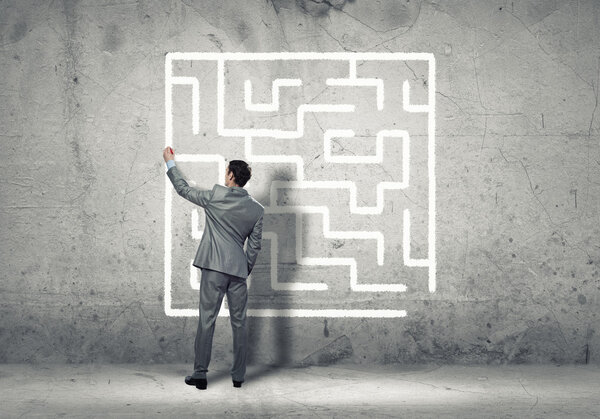 Businessman Finding solution!