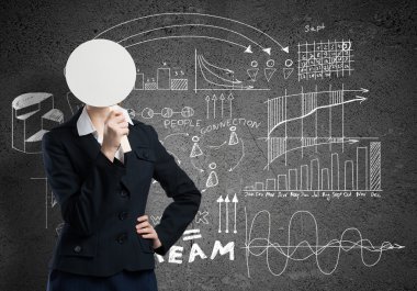 Tanınmayan işkadını maskesi