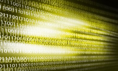 İkili Kod Arkaplanı