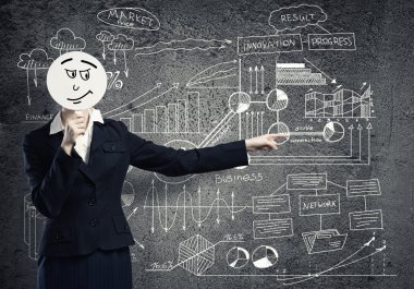 Tanınmayan işkadını maskesi