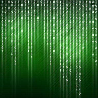 İkili Kod Arkaplanı