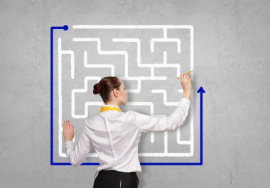 iş kadını bulma çözüm!