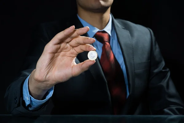 Heads or tails concept — Stock Photo, Image