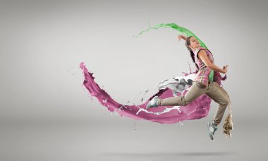 modern stil dansçı