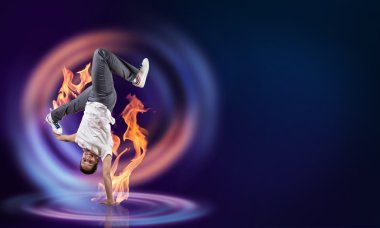 Virtüözü dansçı olarak atlama