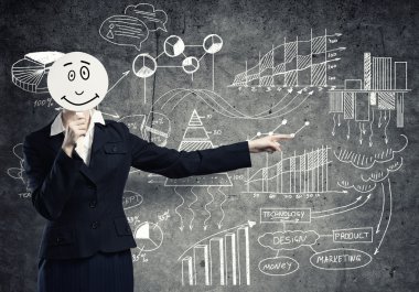 Tanınmayan işkadını maskesi