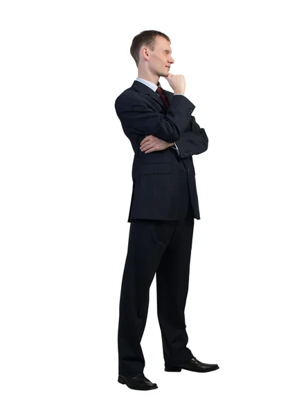 Young thoughtful businessman — Stock Photo, Image