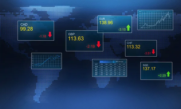 Stock exchange concept — Stock Photo, Image