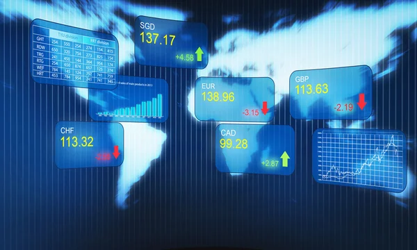 Koncepcja giełdy — Zdjęcie stockowe