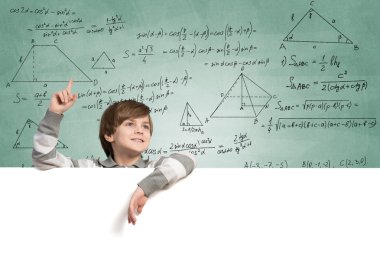 banner'ın sevimli çocukla