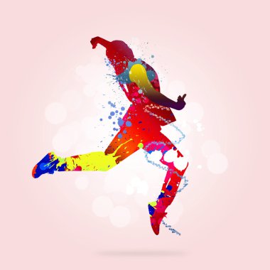 renk siluet Dancer
