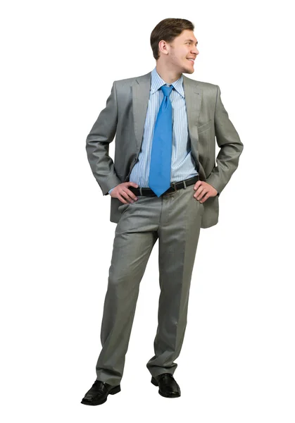Young confident businessman — Stock Photo, Image