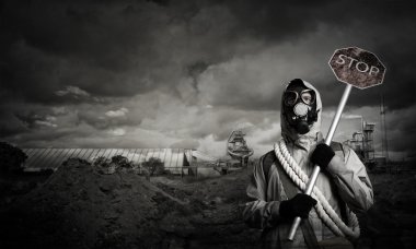 STALKER önlem dur tabela ile