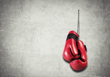 Boxing sport concept clipart