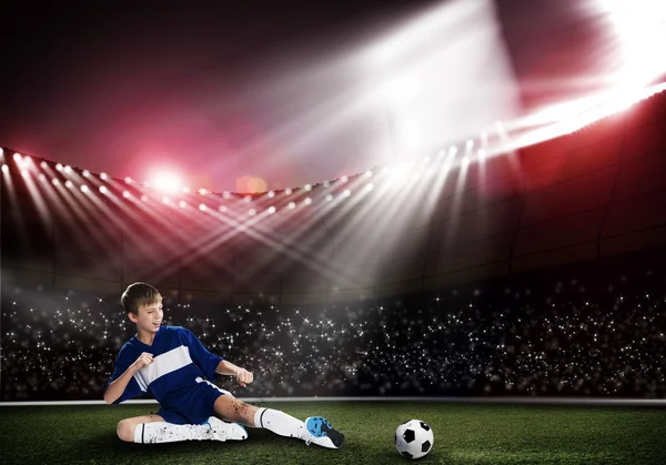 Young soccer player — Stock Photo, Image