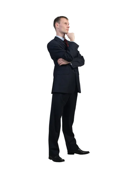 Young Thoughtful businessman — Stock Photo, Image