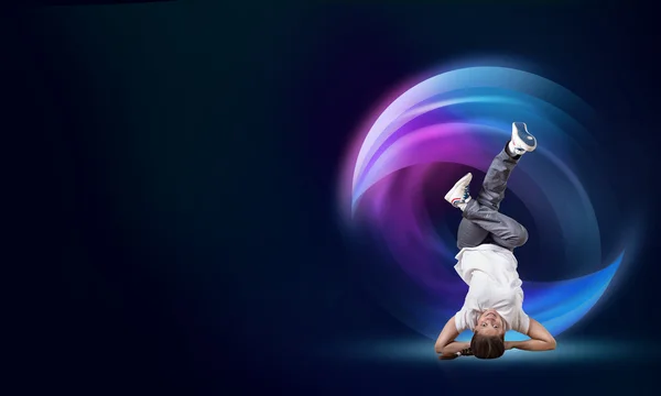 여자 힙합 댄서 — 스톡 사진