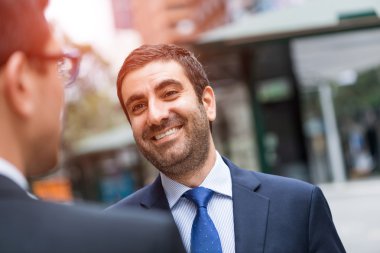 Kahve molası işadamları