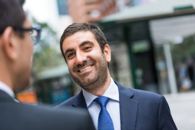 Kahve molası işadamları