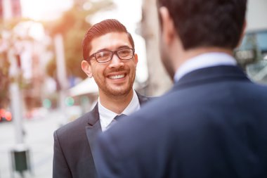 Kahve molası işadamları