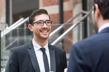 Kahve molası işadamları