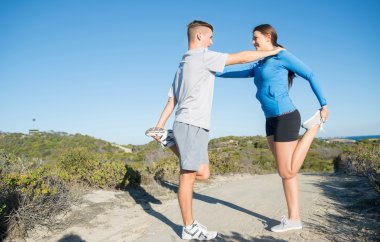 erkek ve kadın germe