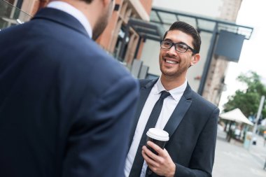 Kahve molası işadamları