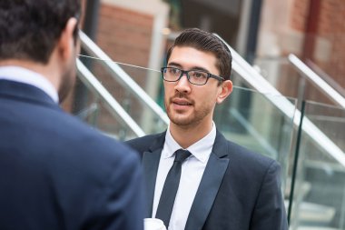 Kahve molası işadamları