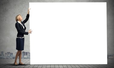 işkadını beyaz boş