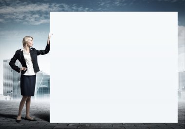 işkadını beyaz boş