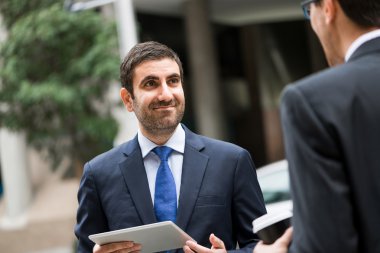 Kahve molası işadamları