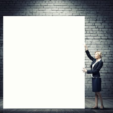 işkadını beyaz boş