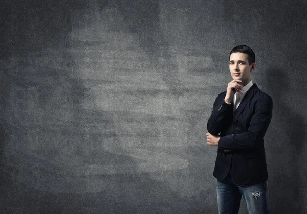 Young thoughtful man — Stock Photo, Image