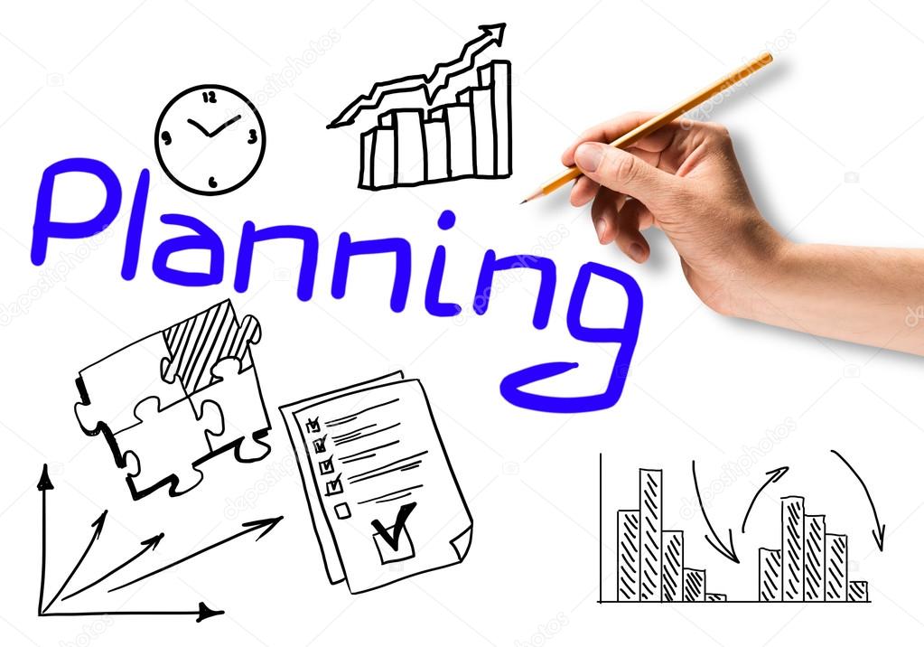 business planning concept — Stock Photo © Khakimullin 86530394