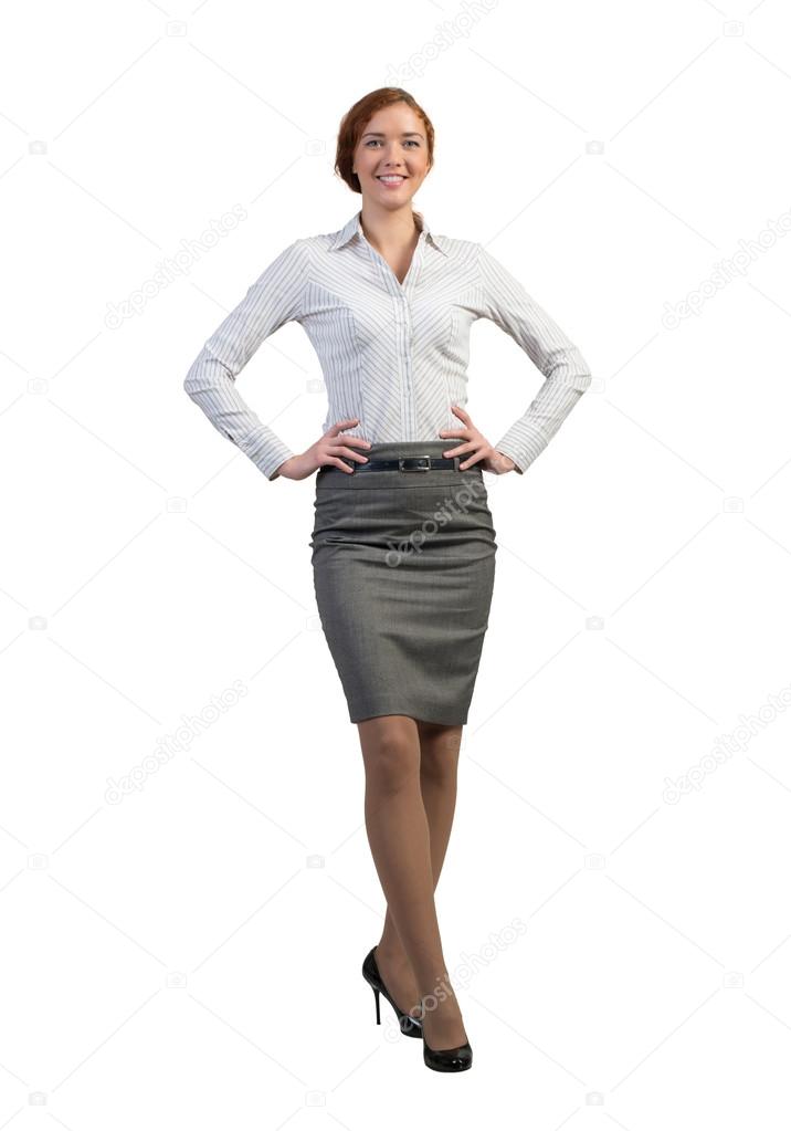 young confident businesswoman