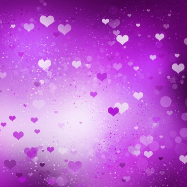 Kalpler renk arka plan üzerinde