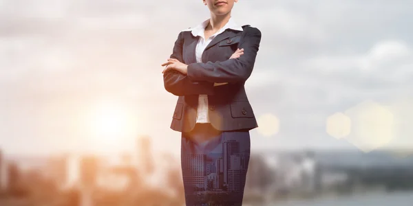 Selbstbewusster Unternehmensführer — Stockfoto