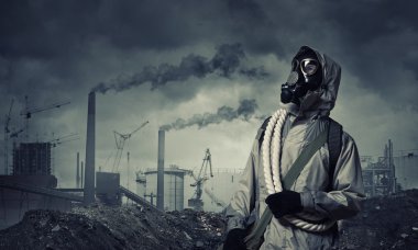Gaz Maskeli adam kurtulan